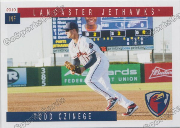 2019 Lancaster JetHawks Todd Czinege