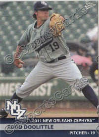2011 New Orleans Zephyrs Todd Doolittle