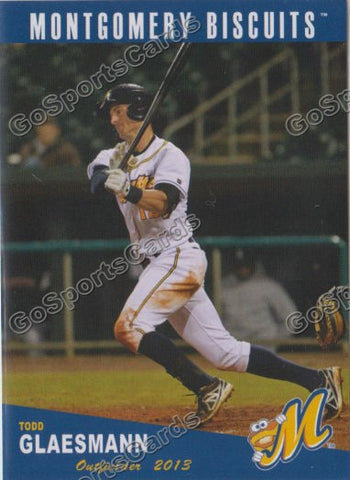 2013 Montgomery Biscuits Todd Glaesmann