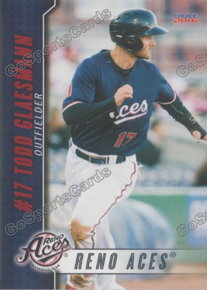 2016 Reno Aces Todd Glaesmann