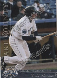 2012 Lake County Captains Todd Hankins