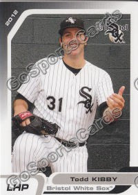 2012 Bristol White Sox Todd Kibby