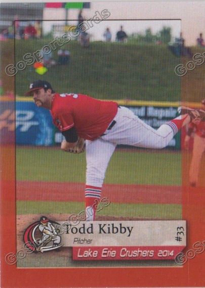 2014 Lake Erie Crushers Todd Kibby