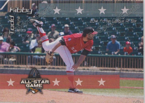 2014 Lake Erie Crushers All Star Todd Kibby