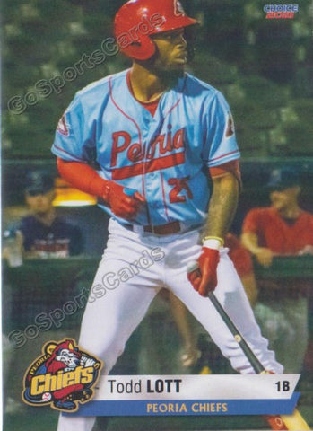 2021 Peoria Chiefs Todd Lott