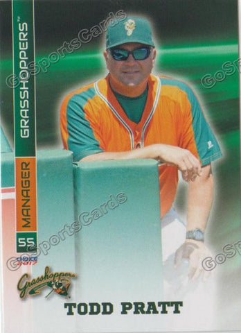 2017 Greensboro Grasshoppers Todd Pratt