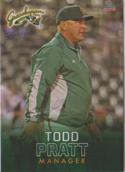 2018 Greensboro Grasshoppers Todd Pratt
