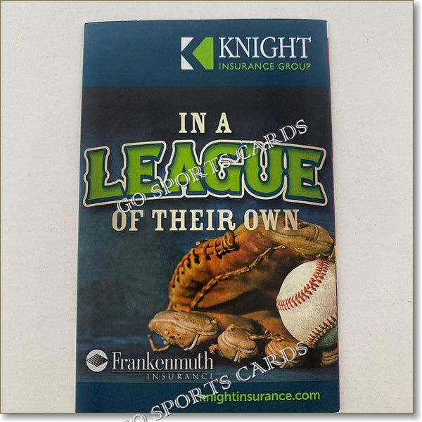 2022 Toledo Mud Hens Pocket Schedule Mascot