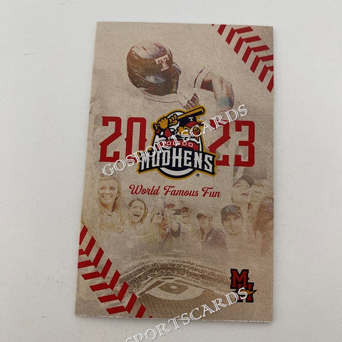 2023 Toledo Mud Hens Pocket Schedule