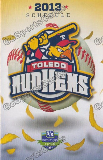 2013 Toledo Mudhens Pocket Schedule