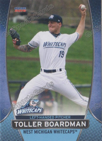 2016 West Michigan Whitecaps Toller Boardman
