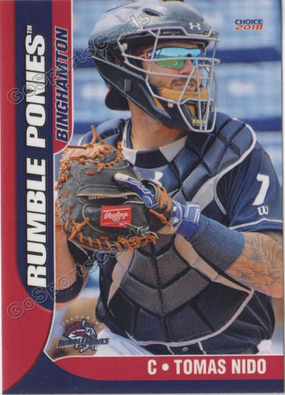 2018 Binghamton Rumble Ponies Tomas Nido