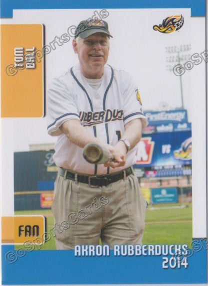 2014 Akron RubberDucks Tom Ball