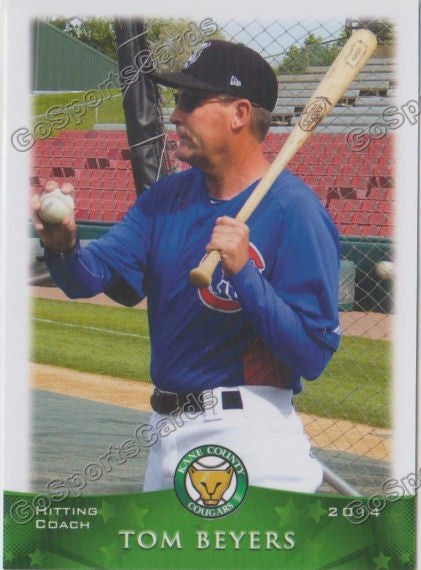 2014 Kane County Cougars Tom Beyers