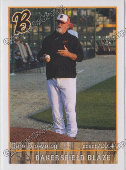 2014 Bakersfield Blaze Tom Browning