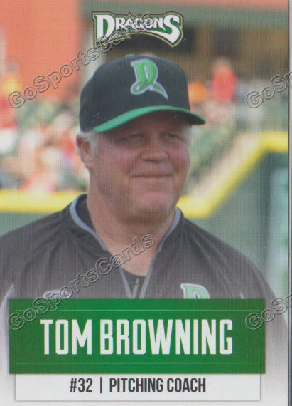 2015 Dayton Dragons Tom Browning
