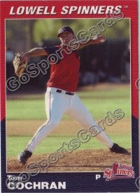 2004 Lowell Spinners Tom Cochran