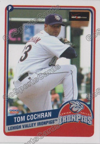 2013 Lehigh Valley IronPigs SGA 2nd Tom Cochran