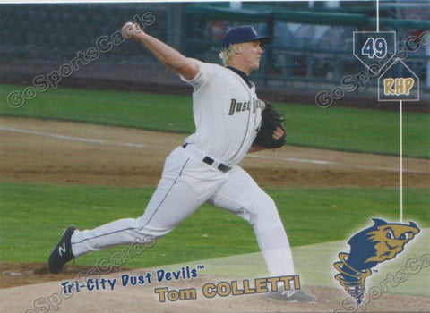 2019 Tri City Dust Devils Tom Colletti