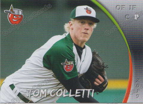 2019 Fort Wayne TinCaps Tom Colletti