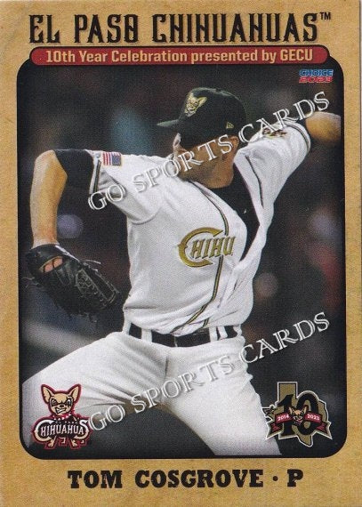 2023 El Paso Chihuahuas Tom Cosgrove