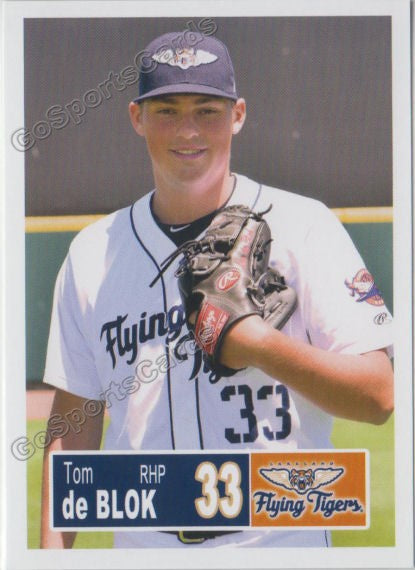 2018 Lakeland Flying Tigers Tom de Blok