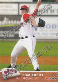2009 Lowell Spinners Tom Ebert