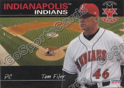 2011 Indianapolis Indians Tom Filer