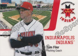 2012 Indianapolis Indians Tom Filer
