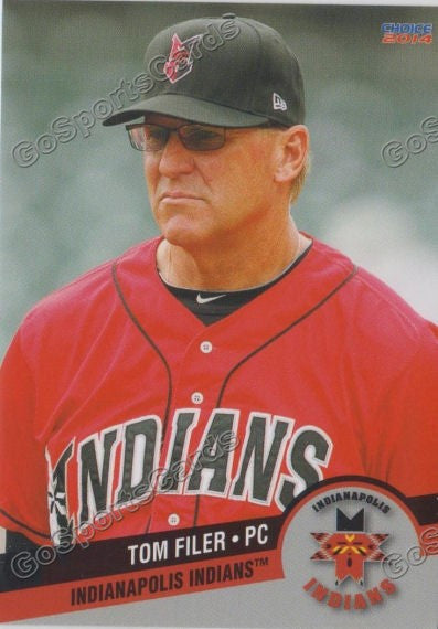 2014 Indianapolis Indians Tom Filer