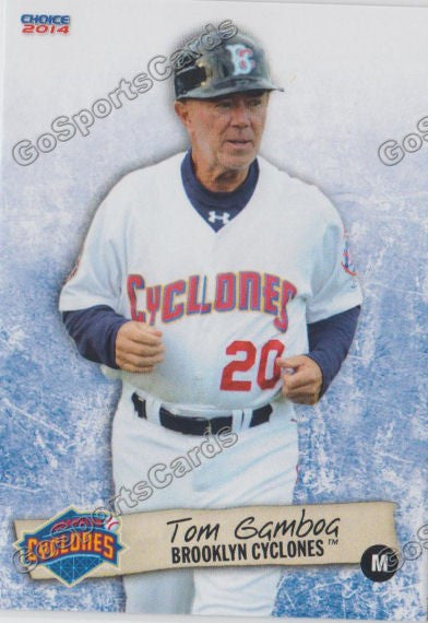 2014 Brooklyn Cyclones Tom Gamboa