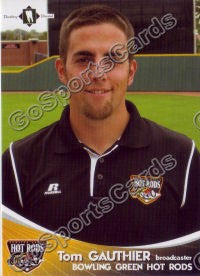 2010 Bowling Green Hot Rods Tom Gauthier