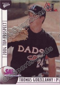2004 South Atlantic League SAL Top Tom Gorzelanny