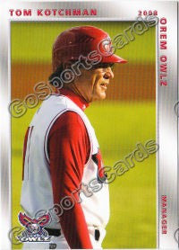 2008 Orem Owlz Tom Kotchman