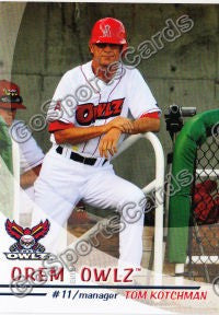 2010 Orem Owlz Tom Kotchman