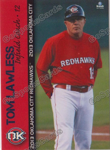 2013 Oklahoma City RedHawks Tom Lawless