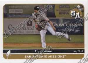 2012 San Antonio Missions Tom Layne