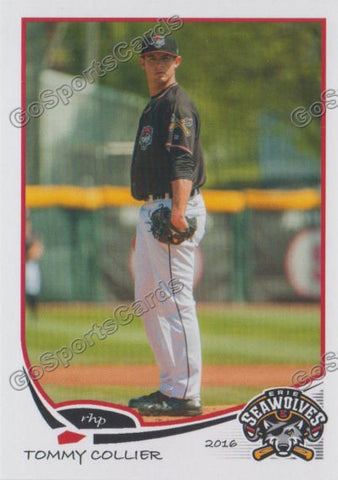 2016 Erie SeaWolves Tommy Collier