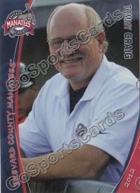 2012 Brevard County Manatees Tommy Craig