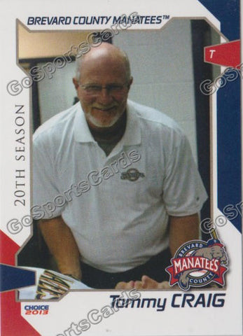 2013 Brevard County Manatees Tommy Craig