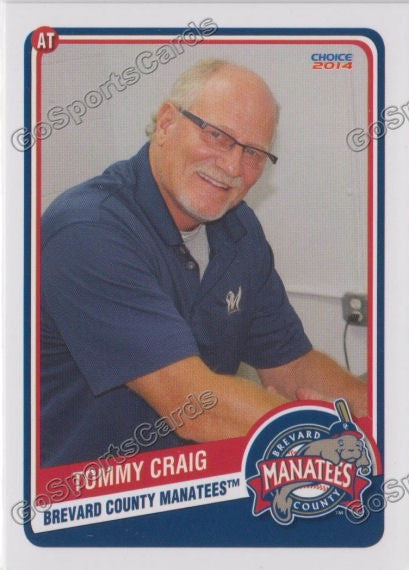 2014 Brevard County Manatees Tommy Craig