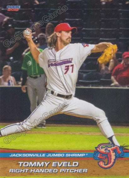 2021 Jacksonville Jumbo Shrimp Tommy Eveld