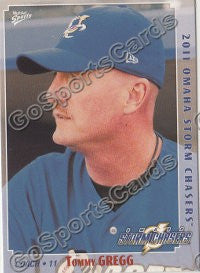 2011 Omaha Storm Chasers Tommy Gregg