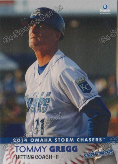 2014 Omaha Storm Chasers Tommy Gregg