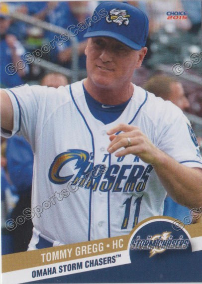 2015 Omaha Storm Chasers Tommy Gregg