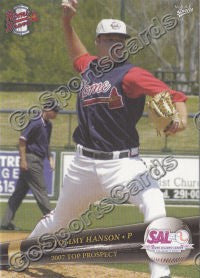 2007 South Atlantic League Top Prospects Tommy Hanson