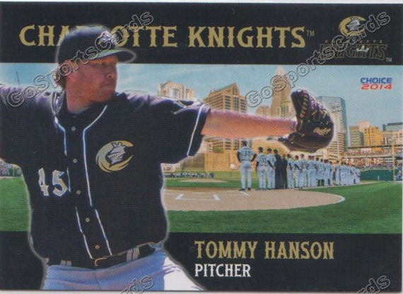 2014 Charlotte Knights Tommy Hanson