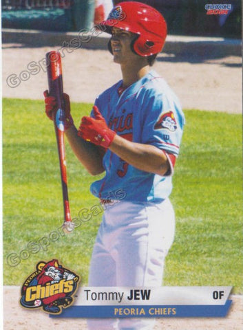 2021 Peoria Chiefs Tommy Jew
