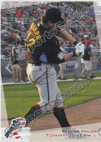 2012 Reading Phillies 2nd Tommy Joseph