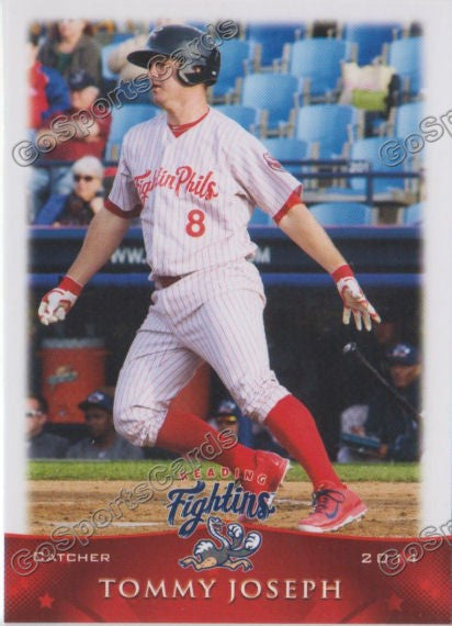 2014 Reading Fightin Phils Tommy Joseph